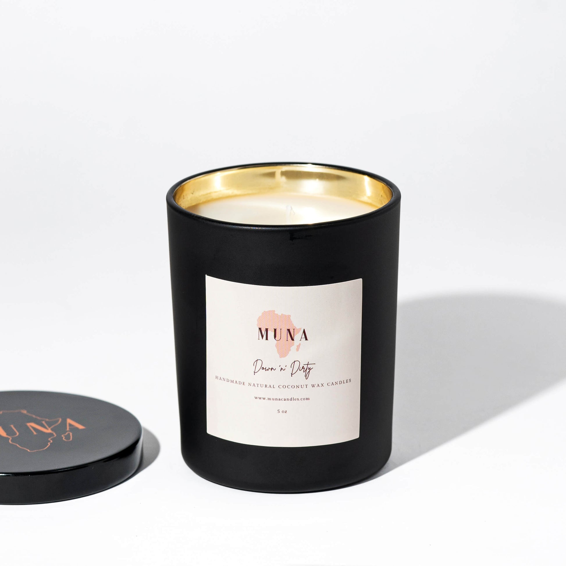 Sandalwood Scented Candles | Down n Dirty Candles | Muna Candles