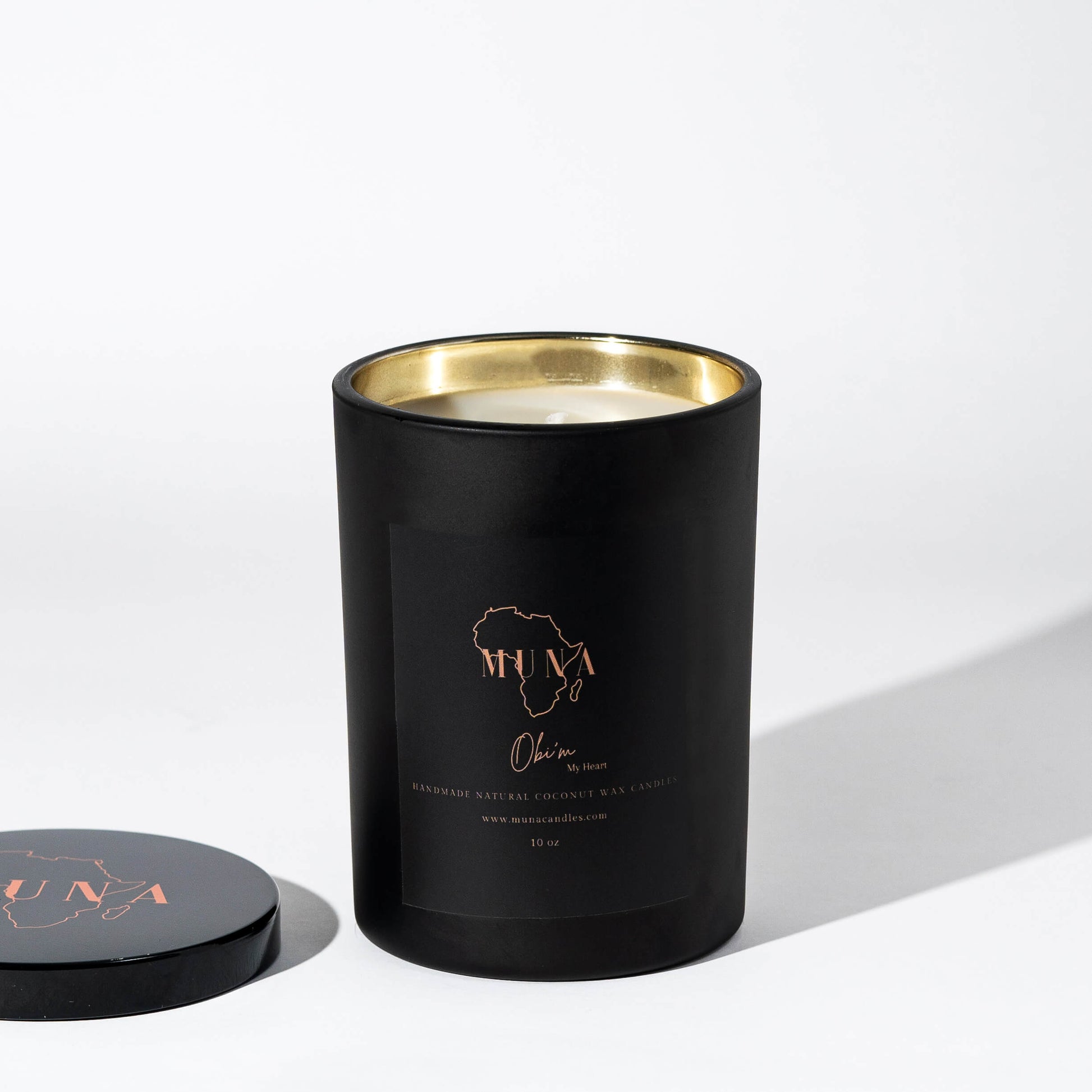 Oud Scented Candle | Rose Scented Candles | Muna Candles