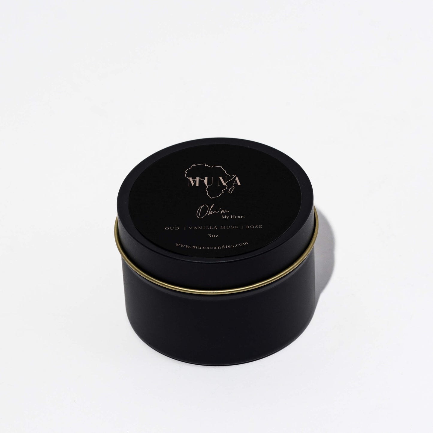 Oud Scented Candle | Rose Scented Candles | Muna Candles