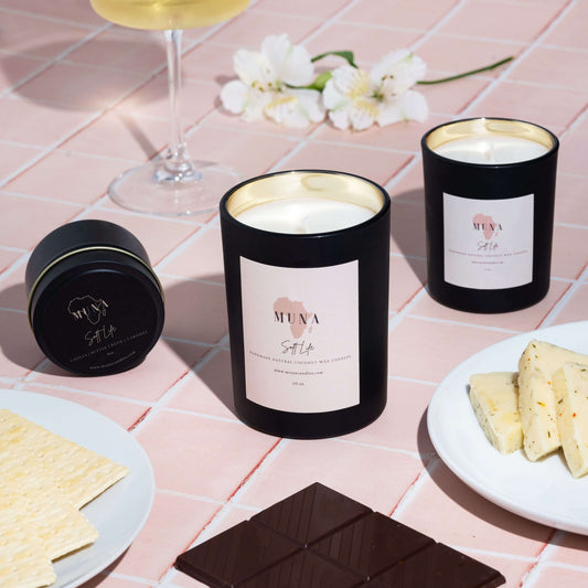 Vanilla Scented Candles | Soft Life Fragrance | Muna Candles